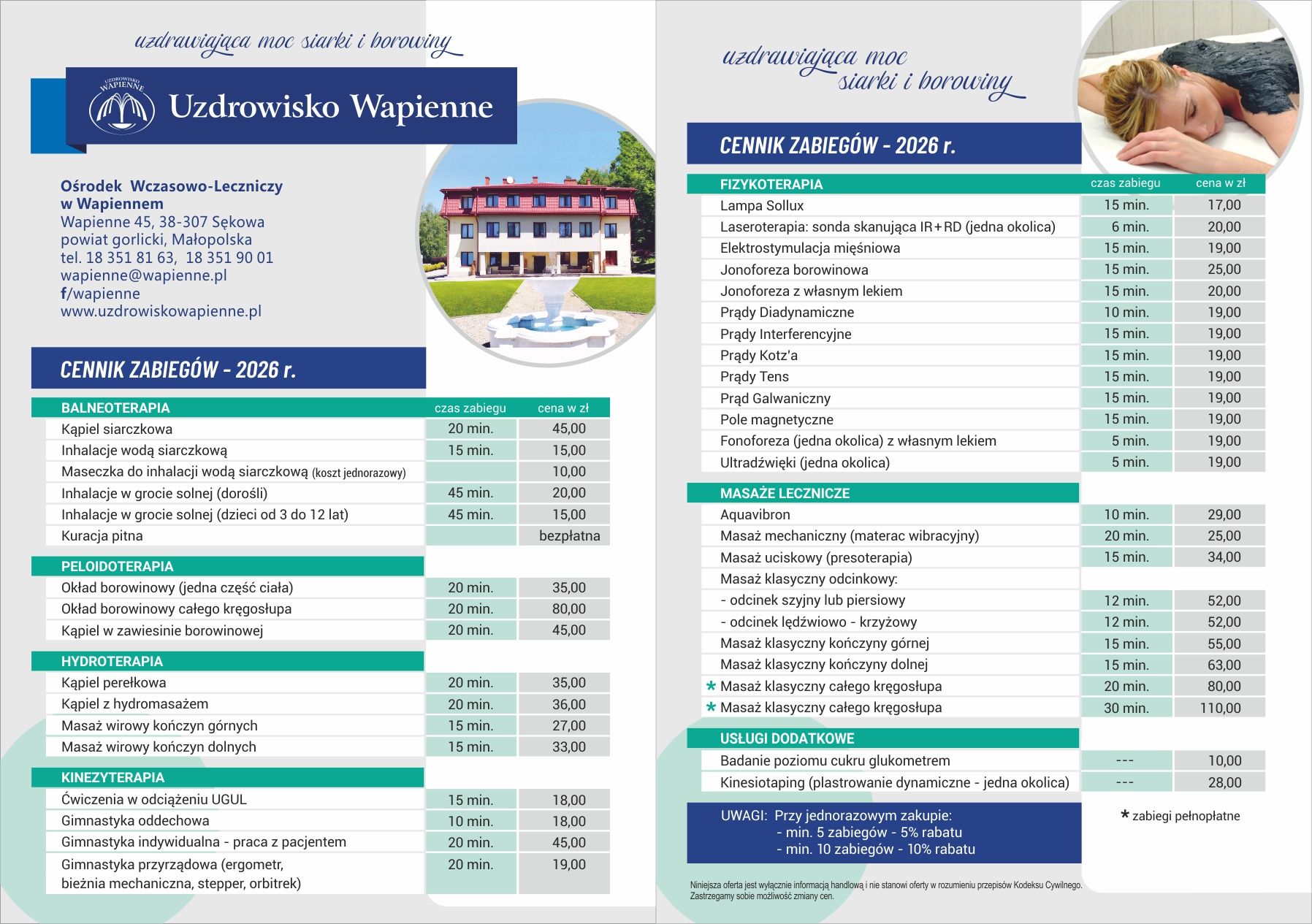 Wapienne ulotka zabiegi2026